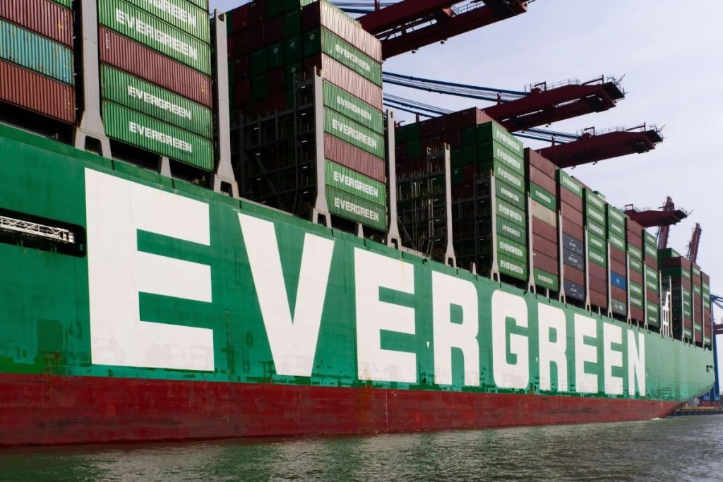 Evergreen ship - Image for representation purpose only