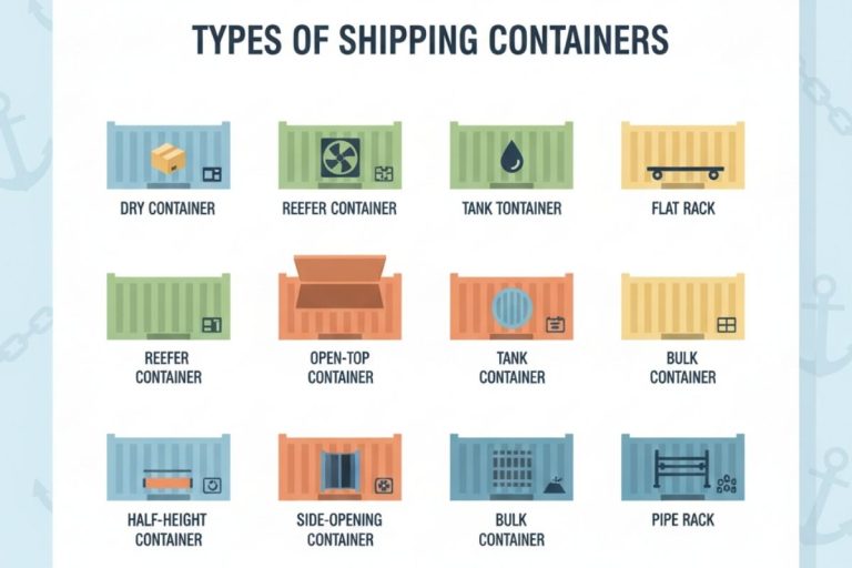 Types of Shipping Containers You should know